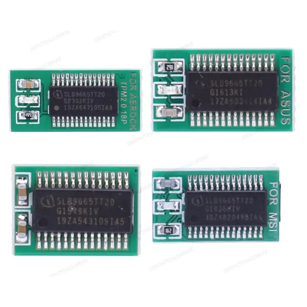 Jual TPM 2.0 Encryption Security Module LPC-12Pin /14Pin/18Pin Mini ...