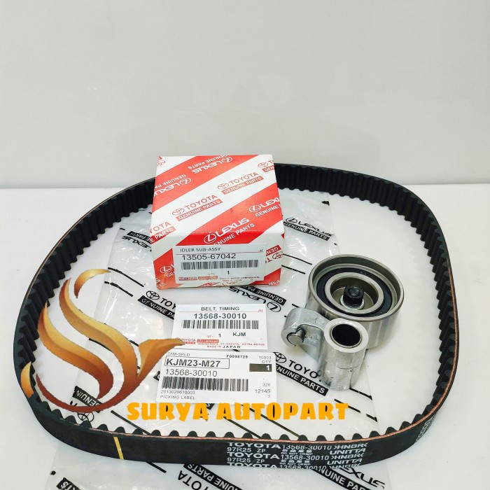 Jual Timing Belt Set Toyota Innova Hilux Fortuner Diesel Ori | Shopee ...