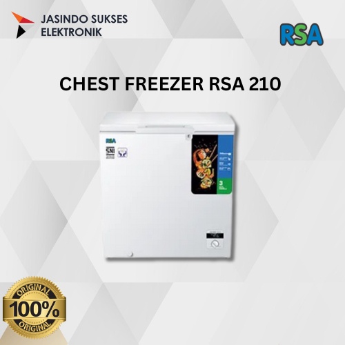 Jual CHEST FREEZER RSA CF-210 199LITER | Shopee Indonesia