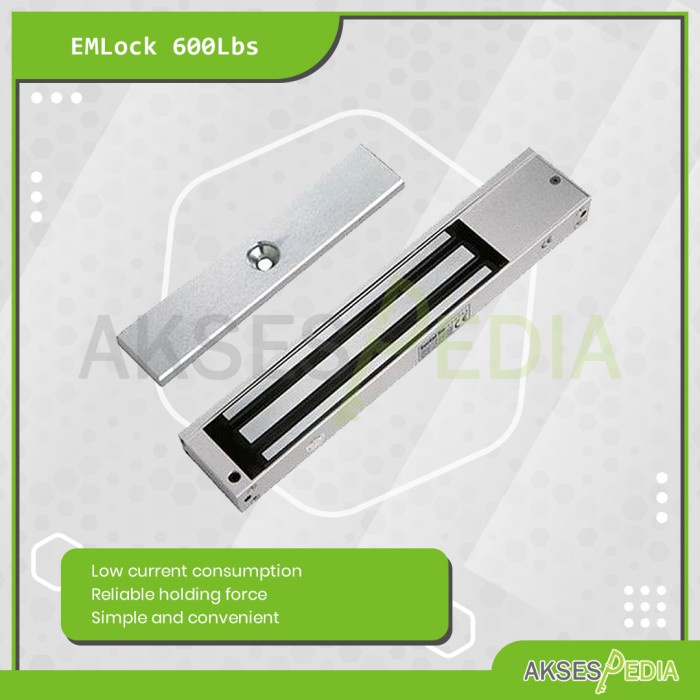 Jual Mlock Magnetic Lock 600LBS / 280 Kg | Shopee Indonesia