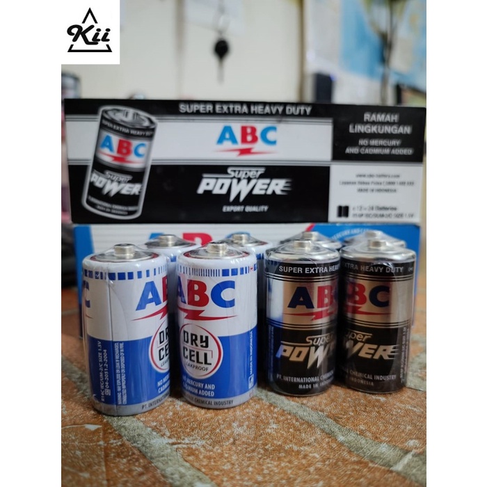 Jual Lengkap- Baterai Battery ABC Type C - Baterai Tanggung - Baterai ...