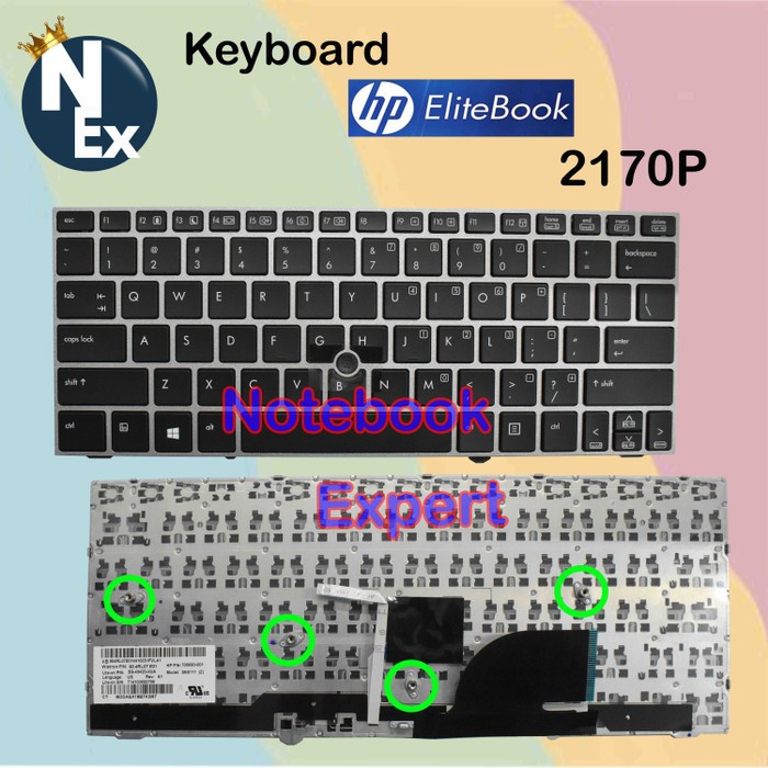 Jual [Expert] KEYBOARD HP ELITEBOOK 2170P | Shopee Indonesia