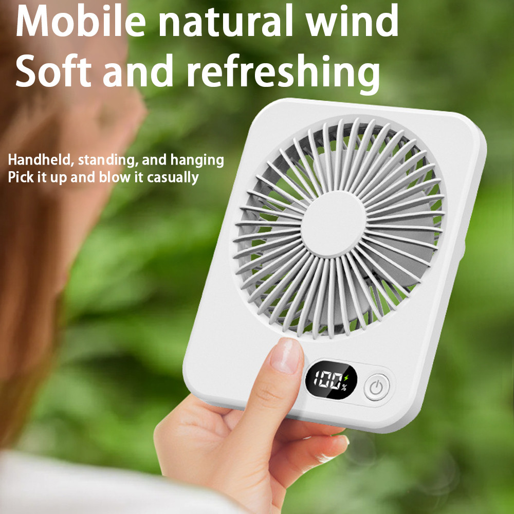 Jual Desk Electric Mini Fan Portable Air Circulator Camping Wireless ...