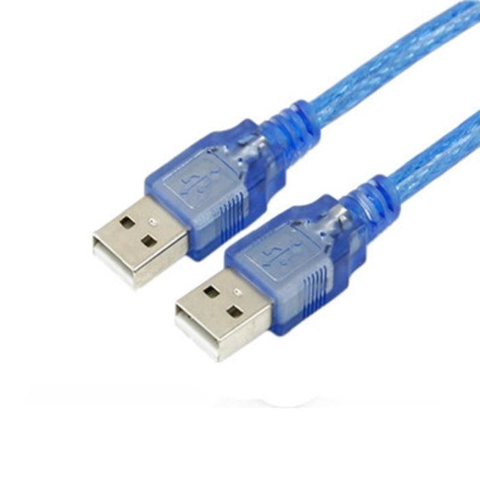 Jual KABEL USB TO USB MALE-MALE 30CM | Shopee Indonesia