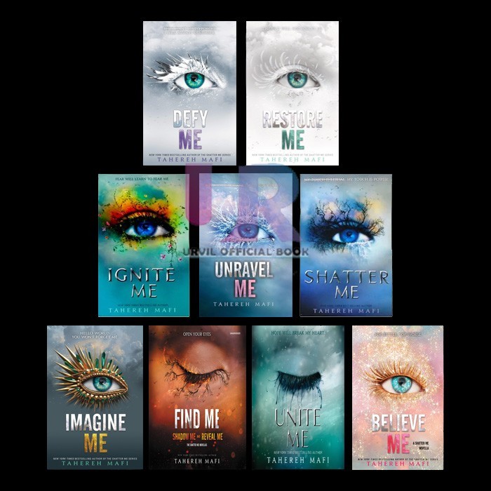Jual Termurah Shatter Me Series Collection 9 Books Set By Tahereh Mafi ...