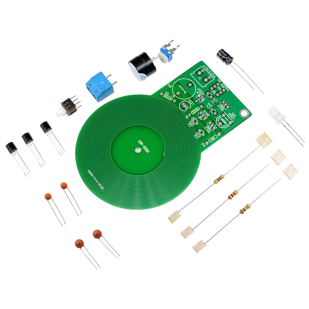 Jual Metal Detector Kit Electronic Soldering Practice Kit Non-Contact ...