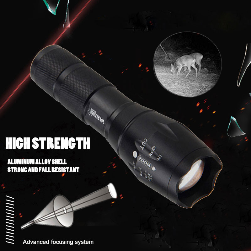 Jual Infrared Hunting Flashlight IR 850nm Zoomable Night Vision Torch 1 ...