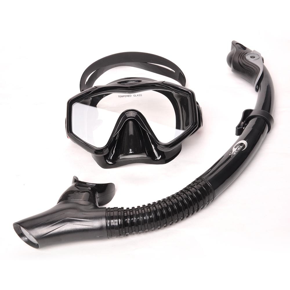 Jual Silicone Tempered Glass Professional Scuba Swimming Diving Mask ...