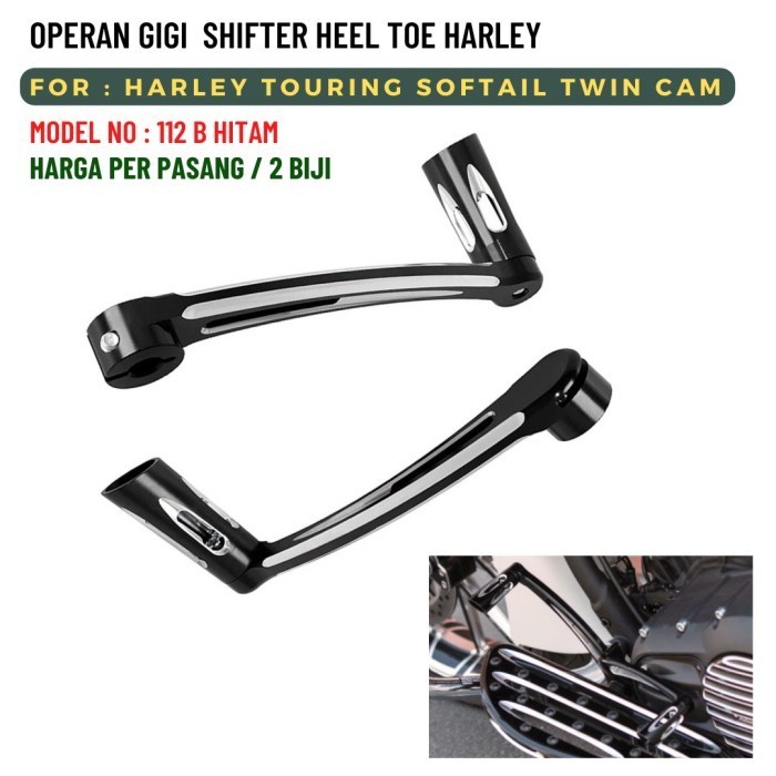 Jual OPERAN GIGI SHIFTER HEEL TOE HARLEY TOURING SOFTAIL TWIN CAM 112 B ...