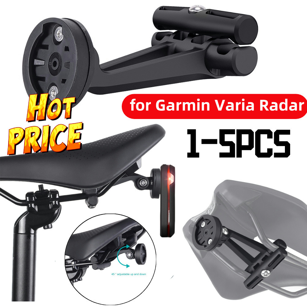 Jual for Garmin Varia Radar Bicycle Saddle Rail Rear Light Bracket ...
