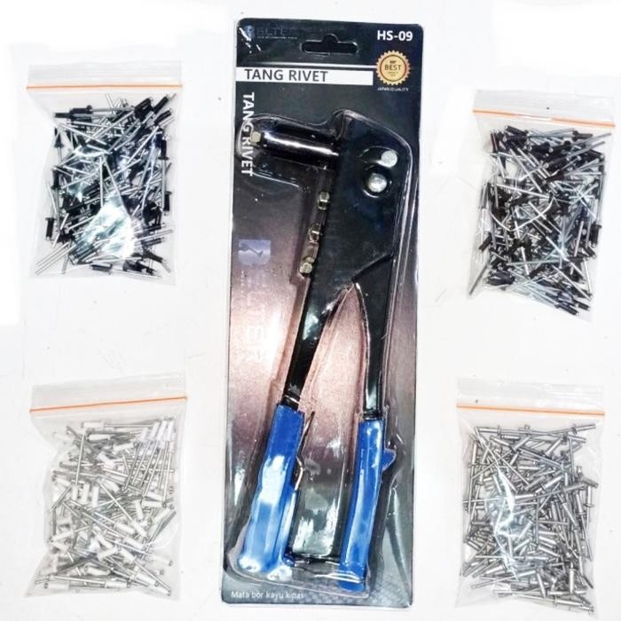 Jual Rakitan- Paket Tang Rivet + Paku Rivet 435 isi 100 pcs | Shopee ...