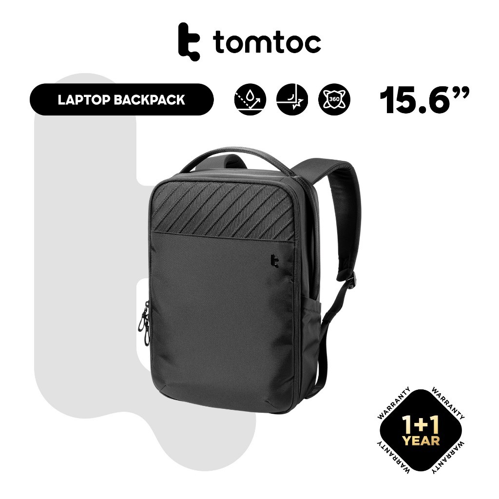Jual tomtoc T50 Premium Laptop Backpack 15.6 Inch Men Business Bag ...