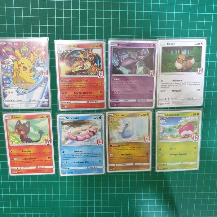 Jual Pokemon TCG Indonesia - Pokemon KFC Promo Set 8 Kartu | Shopee  Indonesia