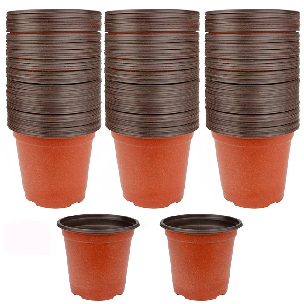 Jual 10pcs Plastic Plant Nursery Pots Garden Plant Nursery Tray Seed ...