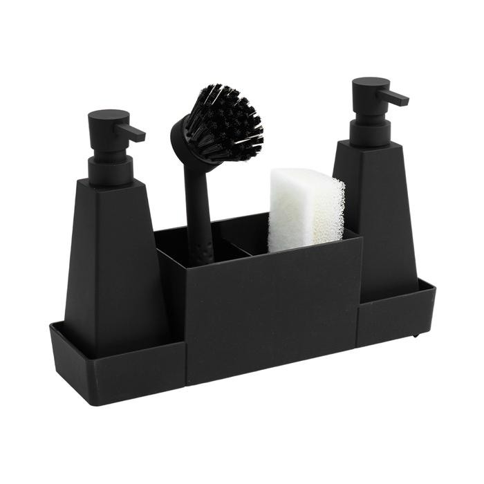 Jual Informa Set 4 Pcs Bonita Dispenser Sabun Cuci Piring - Hitam ...
