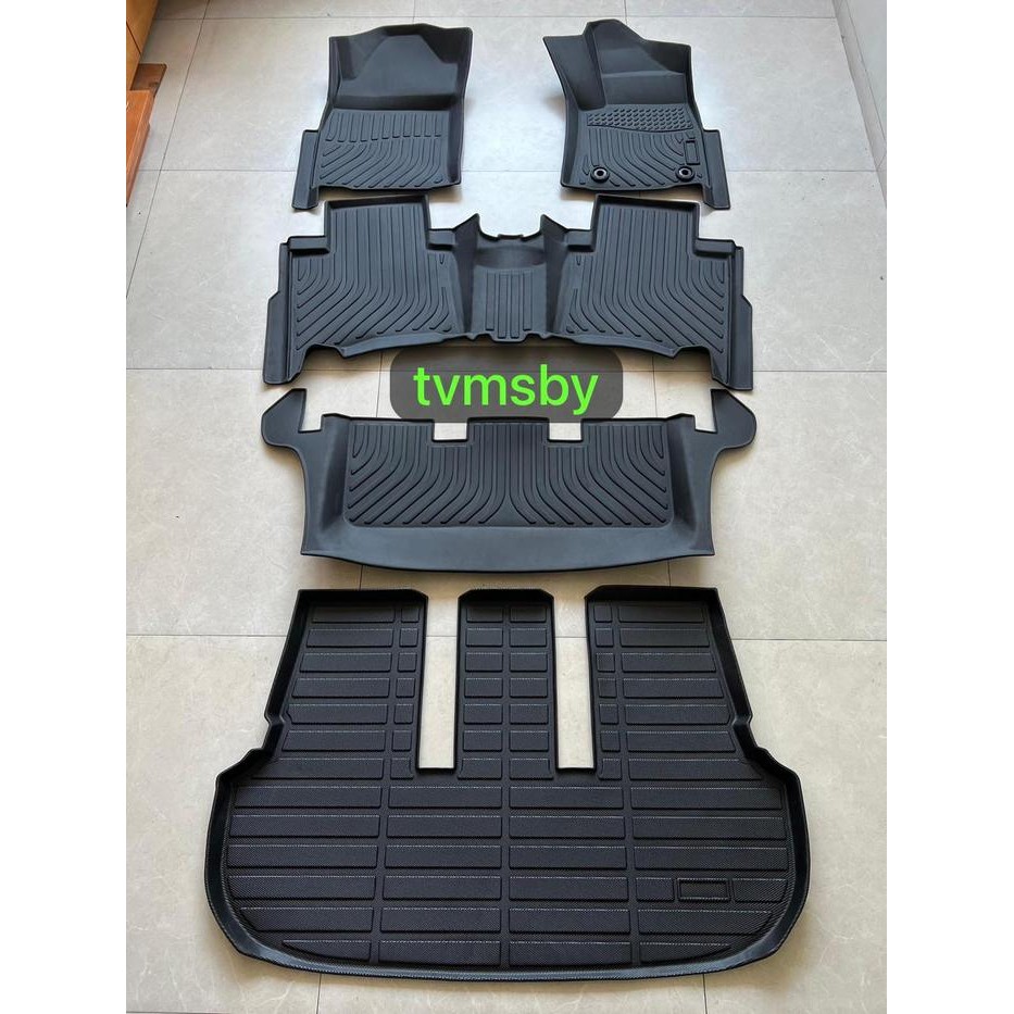 Jual PREMIUM Karpet 3D karet Toyota Innova Reborn 2016-2022 Full Bagasi ...