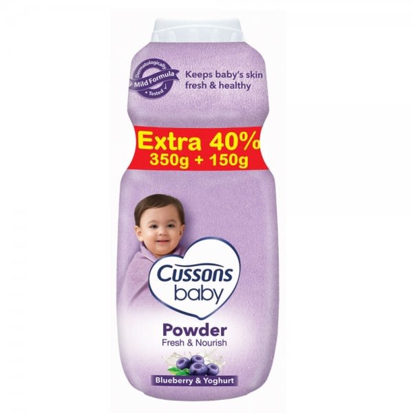 Jual CUSSONS-BABY POWDER FRESH & NOURISH 350 GR + 150 GR - RAJA SUSU ...
