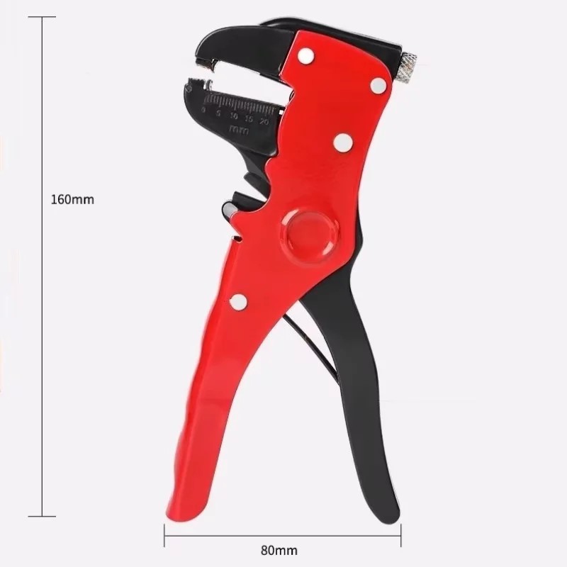 Jual Duckbill Wire Strippers Reset Spring Cable Crimper Adjustable ...