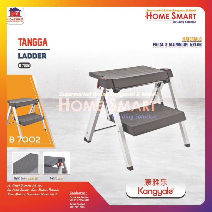 Jual Tangga Lipat Mini Kangyale - B7002 | Shopee Indonesia