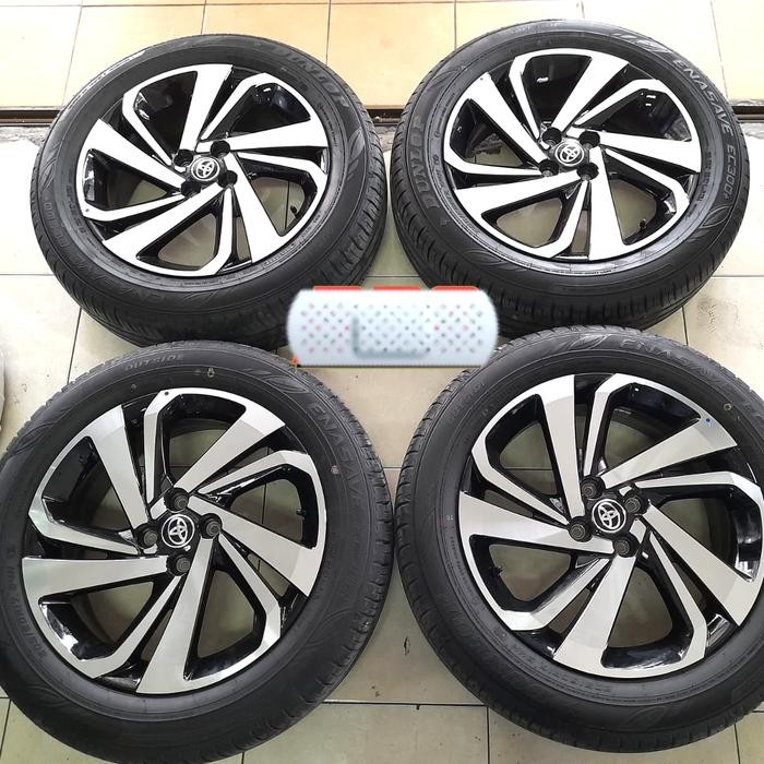 Jual velg Original copotan mobil Toyota raize ring 17 pcd 4x100 + ban ...