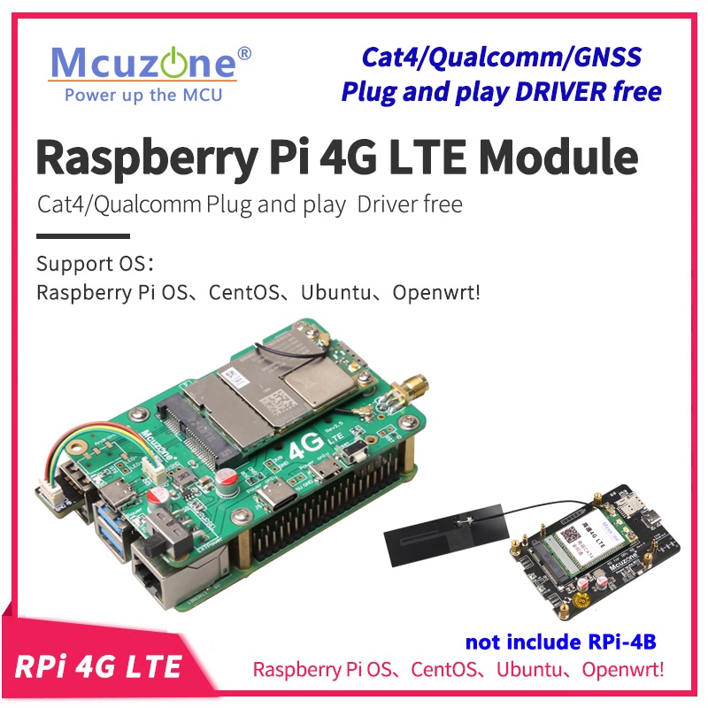 Jual LUXW 4G LTE Cat4 Driver free, Plug&Play for Raspberry Pi 4B Jetson ...