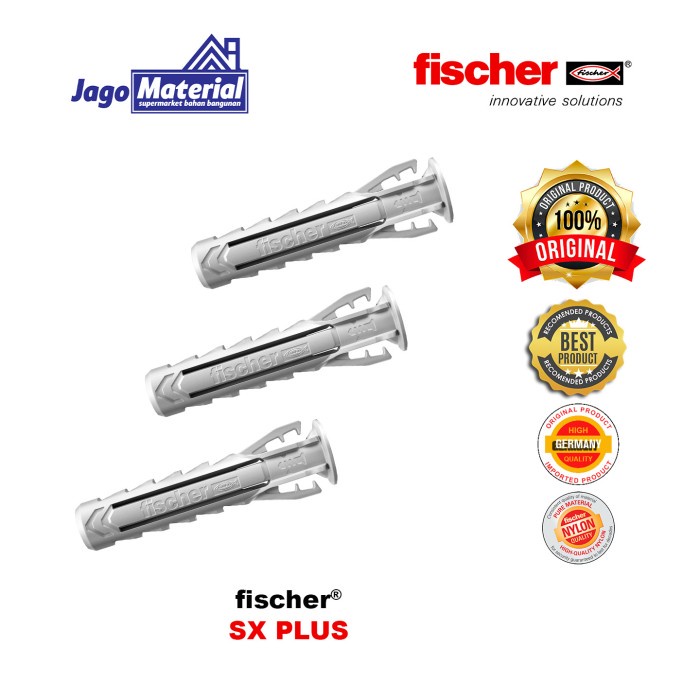 Jual Fischer Sx Plus Box (Angkur Beton, Bata Ringa, Bata Merah ...