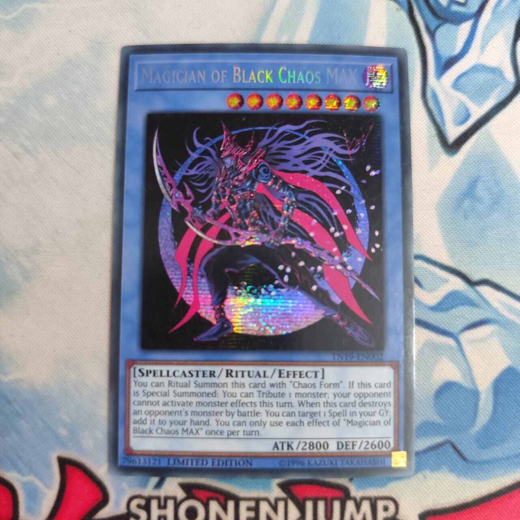 Jual yugioh magician of black chaos MAX TN19 secret rare original ...