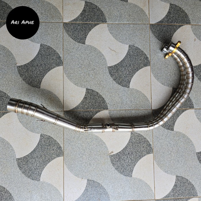 Jual Header Pipa Leher Knalpot Bpro Original Yamaha R25 | Shopee Indonesia