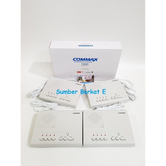 Jual Intercom COMMAX WI-4C / Interphone Commax Wi4c 1Set (4Pcs ...