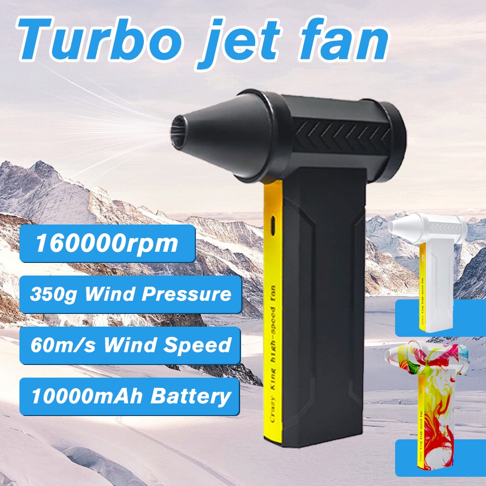 Jual NEW Multifunctional Electric Air Blower, Portable Turbo Jet Fan ...
