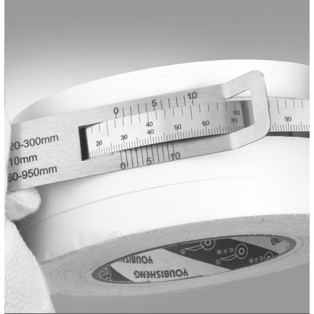 Jual NEW π rule Stainless steel precision perforated ruler ...