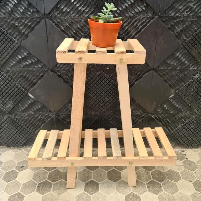 Jual RAK BUNGA ESTETIK MODEL A MINIMALIS KAYU | Shopee Indonesia