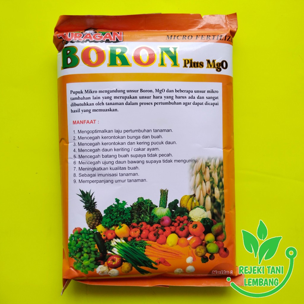Jual PUPUK MICRO FERTILIZER BORON Plus MgO 1 KG | Shopee Indonesia