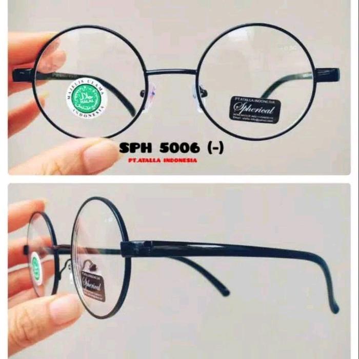 Jual Broven-KACAMATA MINUS FRAME BULAT BESI PRIA DAN WANITA SPH 5006 ...
