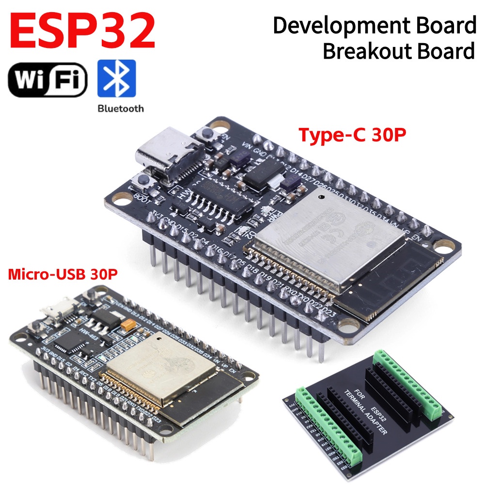thumbnail image 2 of ESP32 Development Board WiFi+Bluetooth 2-in-1 Dual Core CP2102 – NodeMCU (Yellow Pin) 2 of 5