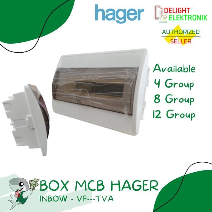 Jual Box MCB Inbow Tanam HAGER 4,8,12 Group Original | Shopee Indonesia