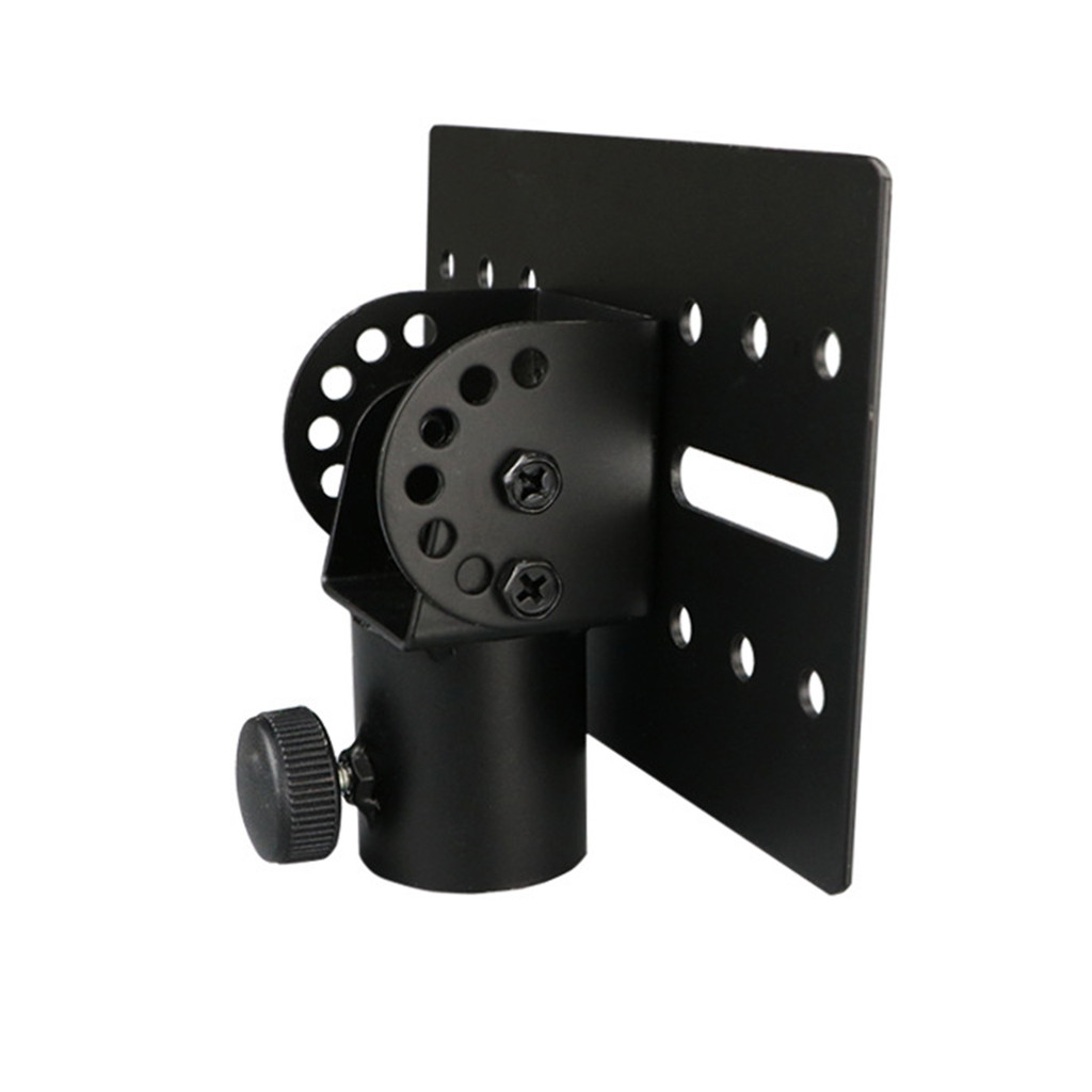Jual Heavy Duty Speaker Stand Adapter Top 7-Angle Metal Mount Tripod ...
