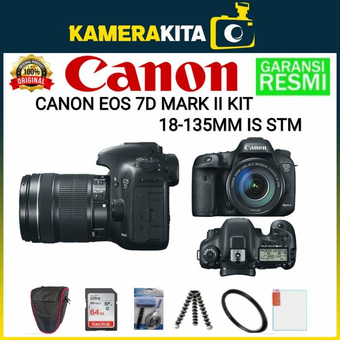 Jual Cam- Canon Eos 7D Mark Ii Kit 18-135Mm Is Stm/ Canon Eos 7D Ii Kit ...