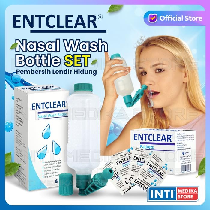Jual ENTCLEAR - Nasal Wash Bottle Botol Pembersih Pencuci Hidung ...