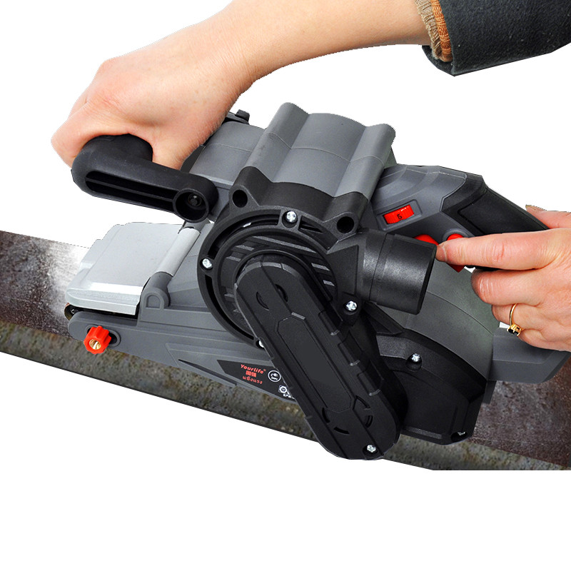 Jual Handheld Belt Sander Portable Sander Sanding Machine Small Desktop ...