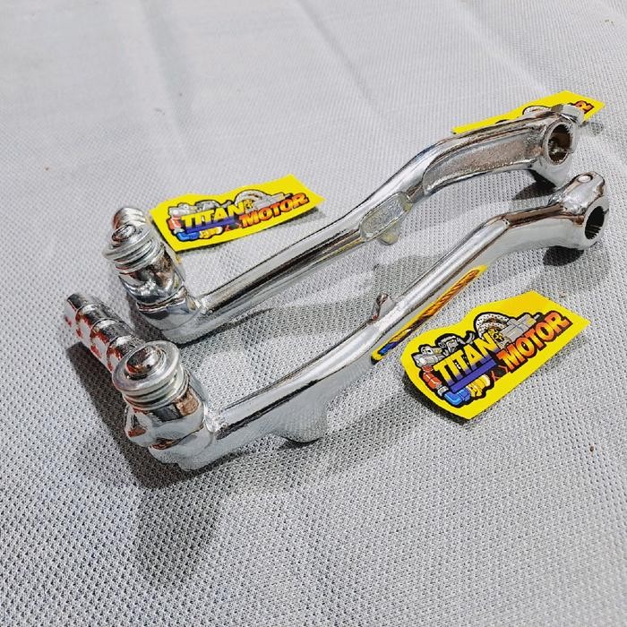 Jual selahan engkolan motor honda dan yamaha full krom motor mio sporty ...
