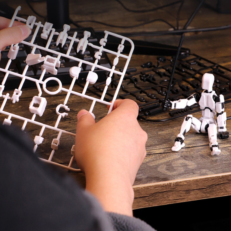 Jual Action Figure Set, Giant Sword Robot Action Figure 3D Printed Robo ...