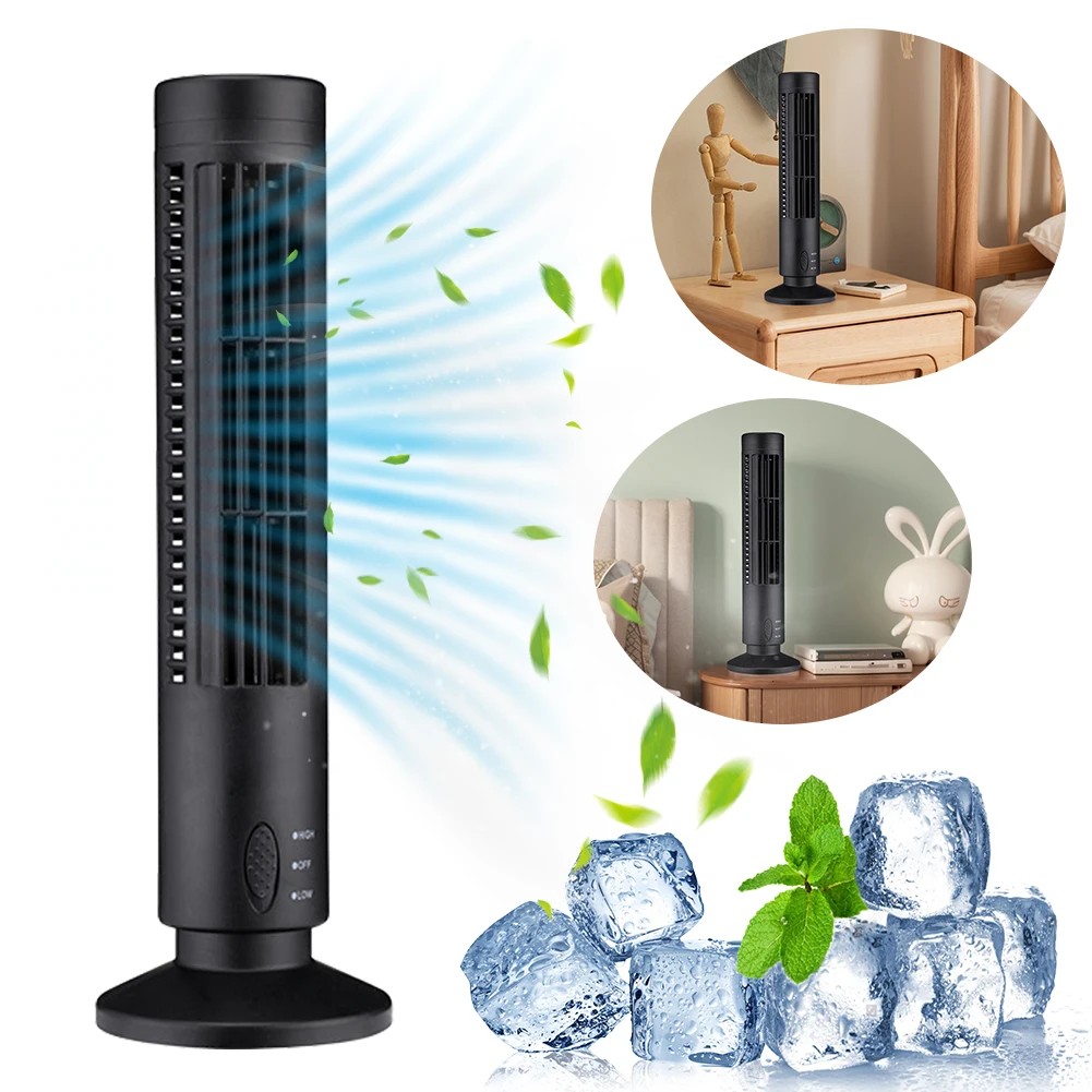 Jual Led Mini Air Conditioner Vertical 2 Gear Speed Multifunctional Air ...