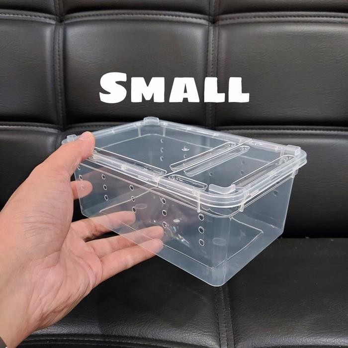 Jual Kotak Box Mika Kandang Reptil Gecko Ular Kodok Pacman Serangga ...