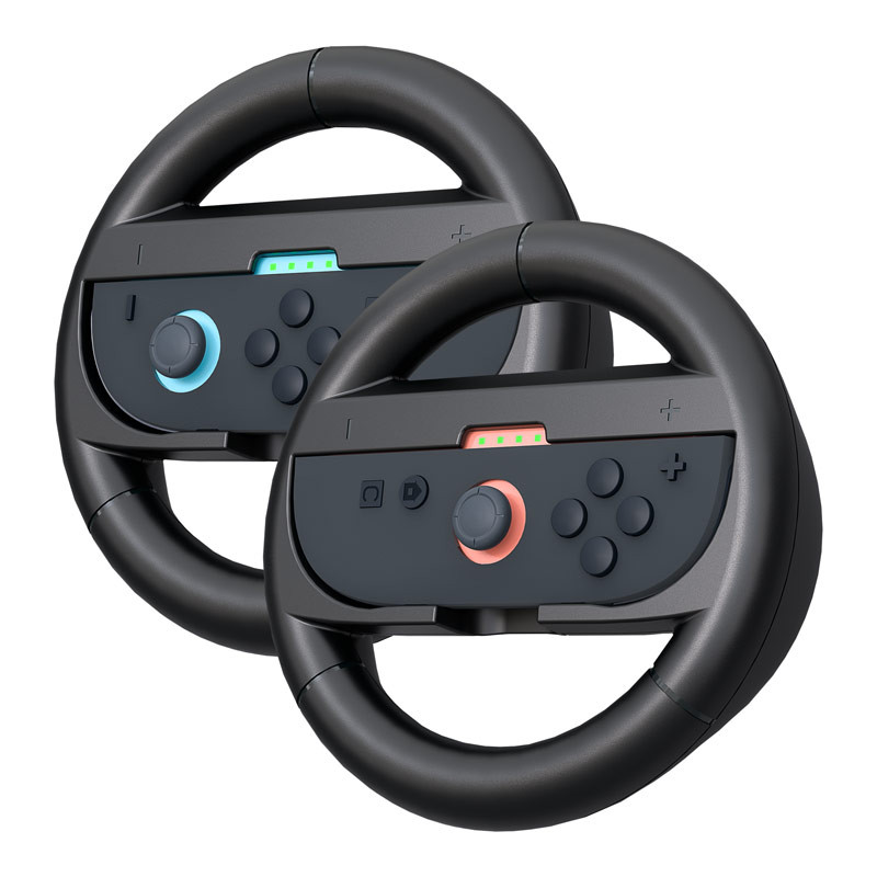 Jual For Nintendo Switch 2 Game Steering Wheel Handle Joy-Con Joystick ...