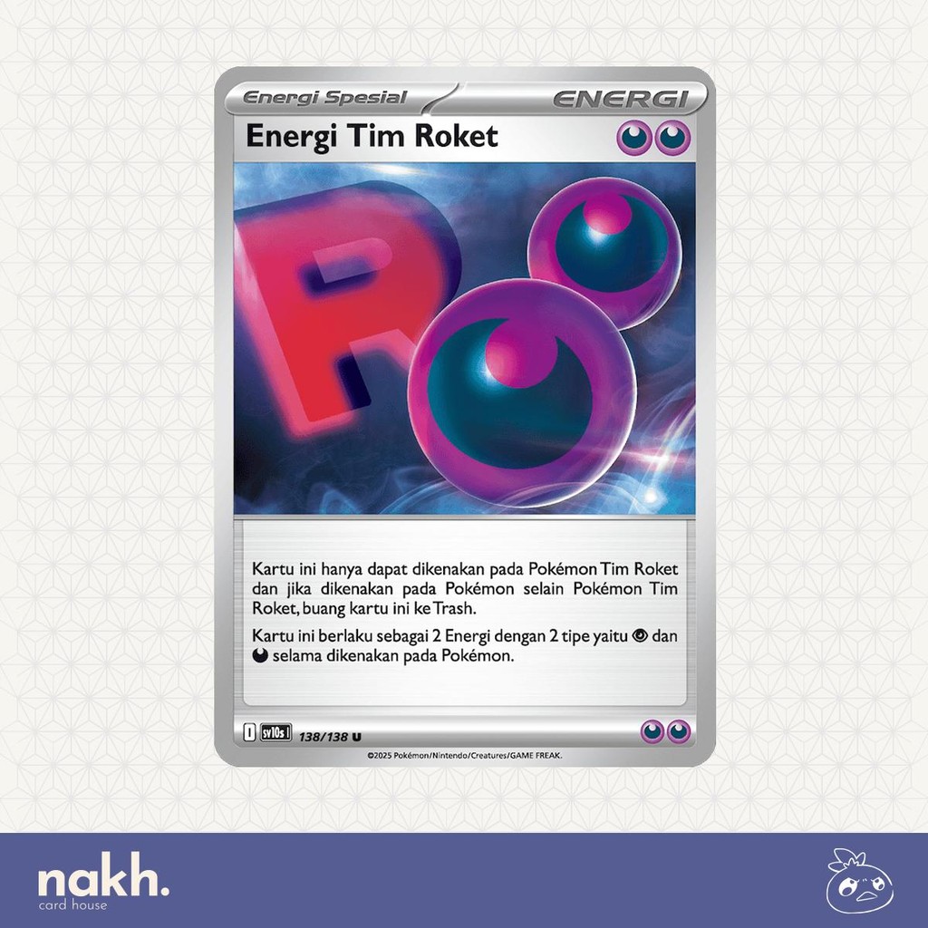 Jual Kartu Pokemon TCG Indonesia Kehadiran Juara sv10s 138/138 Energi ...