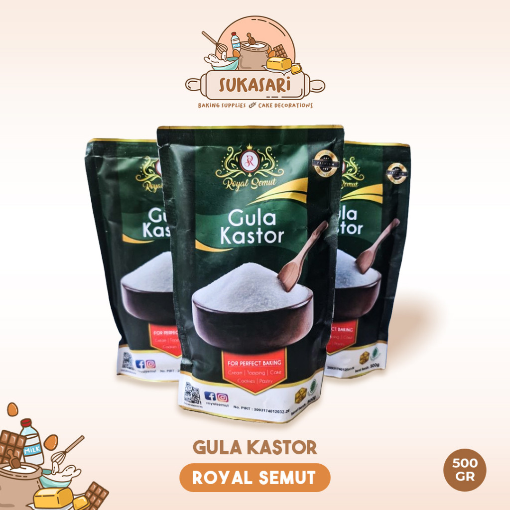 Jual Sukasari - Gula Kastor Royal Semut 500gr / Castor Sugar Royal ...