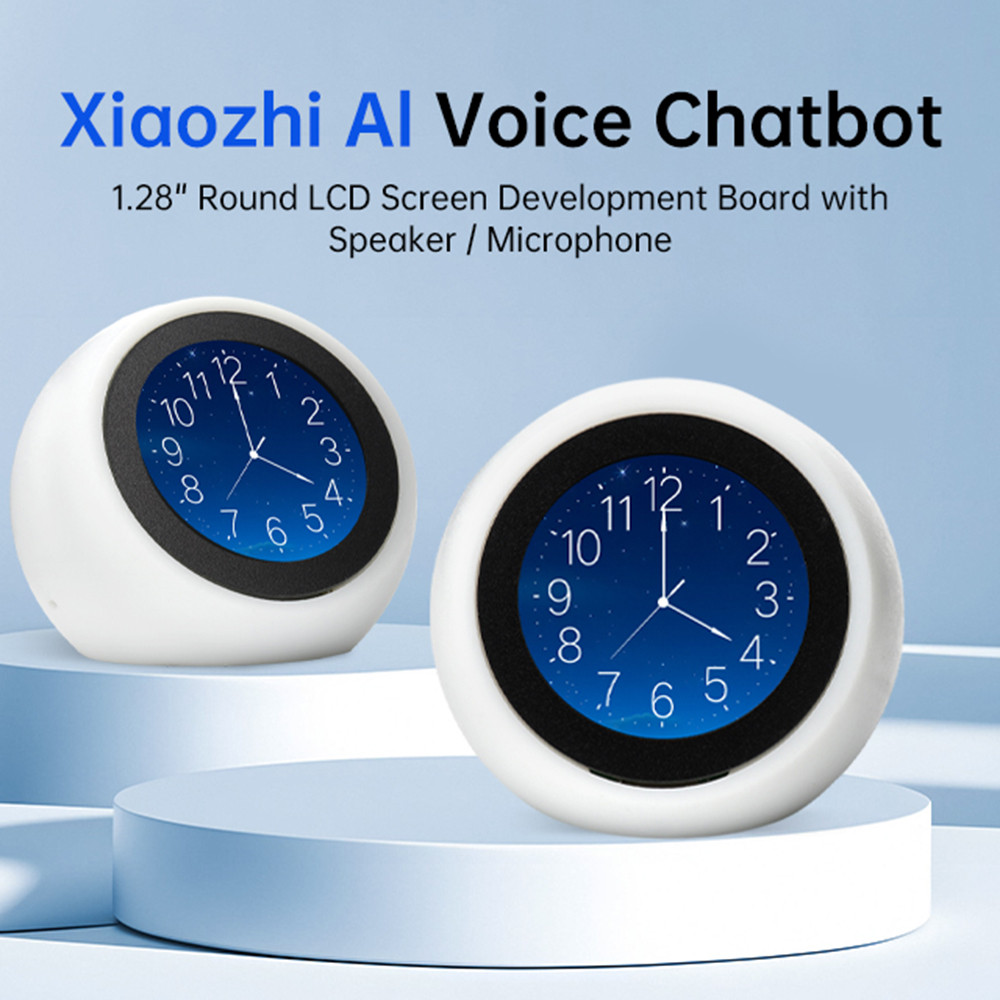 Robot De Chat XiaoZhi AI Con Chip ESP32-S3 | Asistente De Escritorio Con Pantalla LCD Y Voz | Compatible Con DeepSeek, Qwen Y Más | Diseño Compacto Y Decorativo
