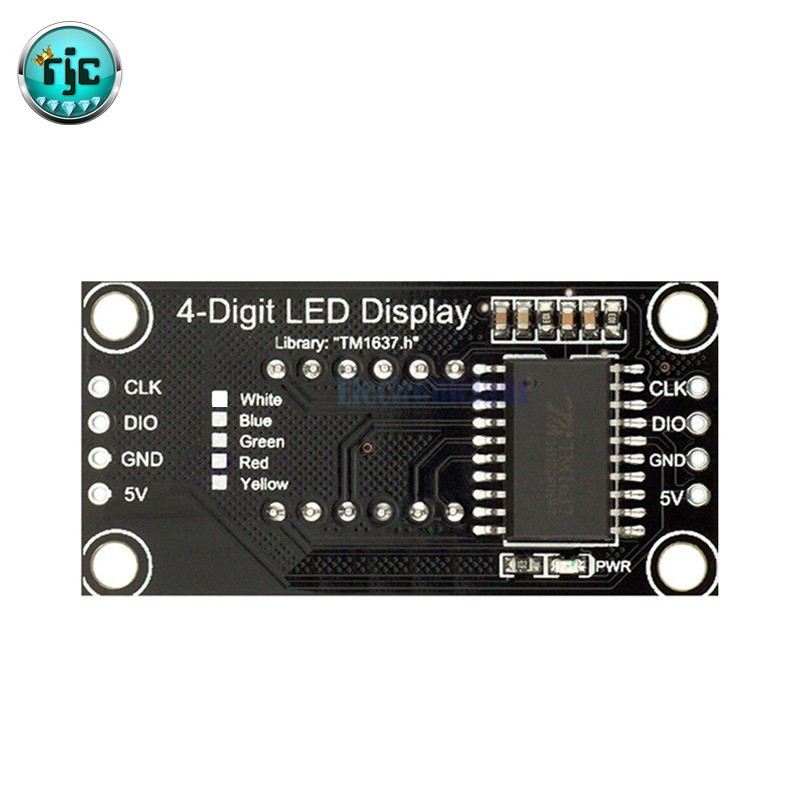 TM1637 4-Bit 7-Segment LED-Anzeigemodul - Rot, 0,36 Zoll TM1637 4-Bit 7-Segment LED-Anzeigemodul - Rot, 0,36 Zoll