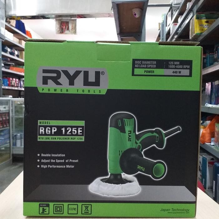 Jual RYU RGP 125E Mesin Poles / Polisher 5